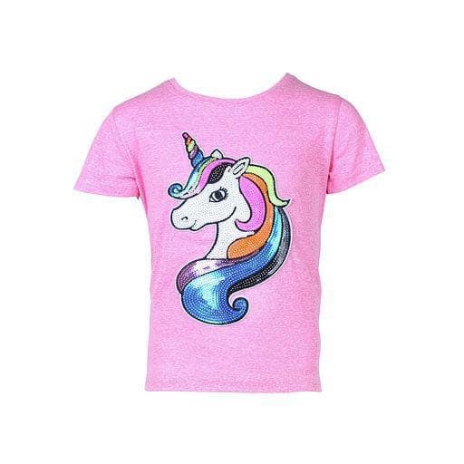 Lola & the Boys Pinky Neon Unicorn T Shirt Lola & the Boys Pinky Neon Unicorn T Shirt