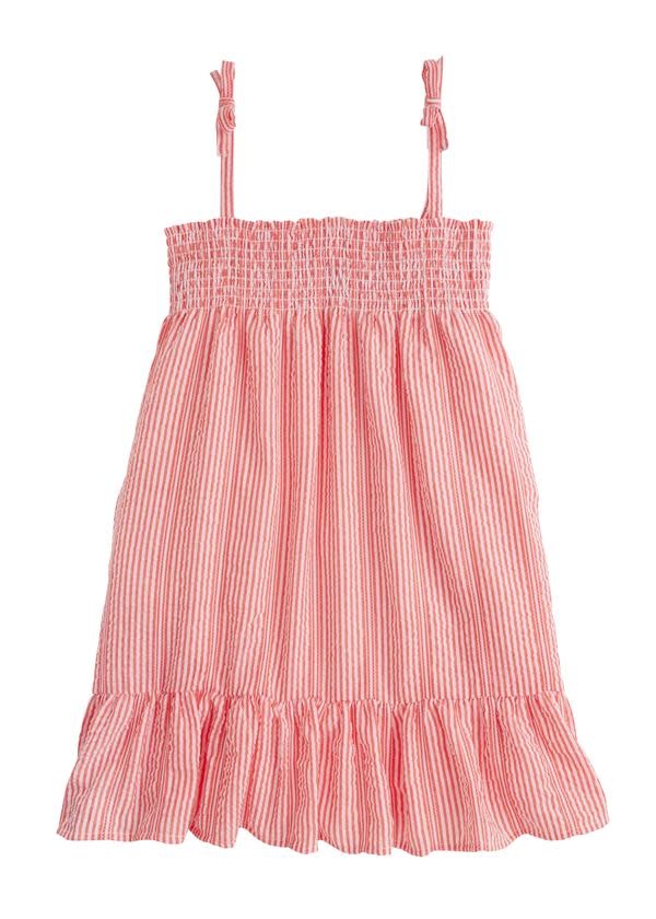 Bisby Red Seersucker Lucy Dress