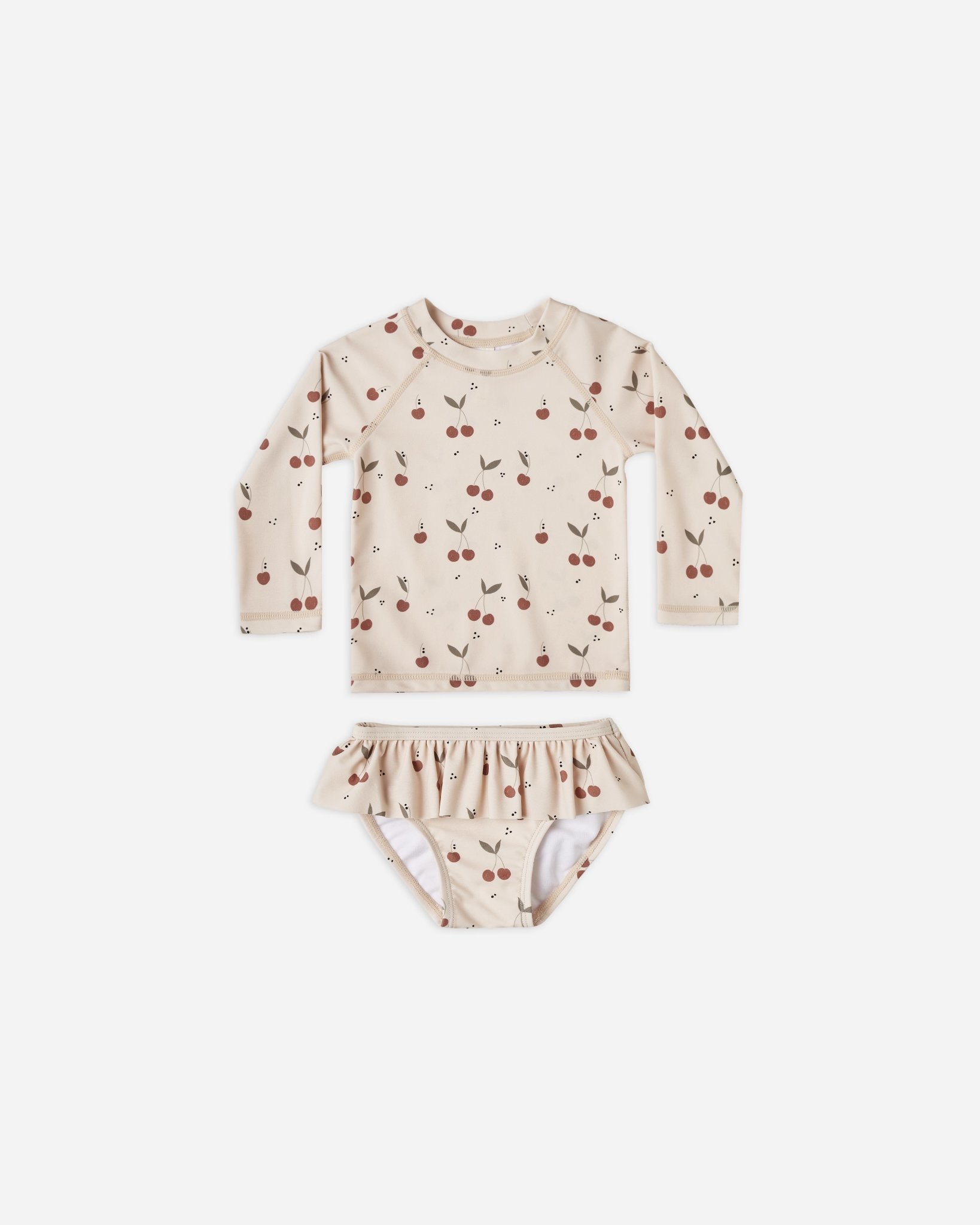 Rylee & Cru Cherries Rashguard Set