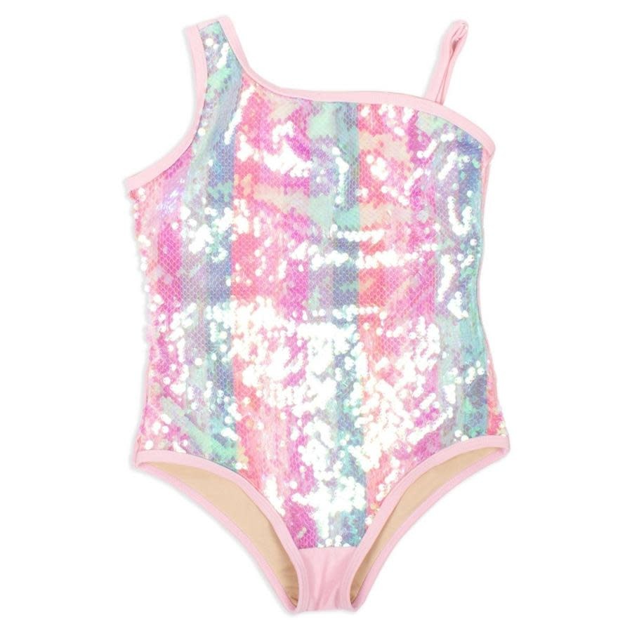 Shade Critters One Shoulder Pastel Swimsuit Shade Critters One Shoulder Pastel Swimsuit