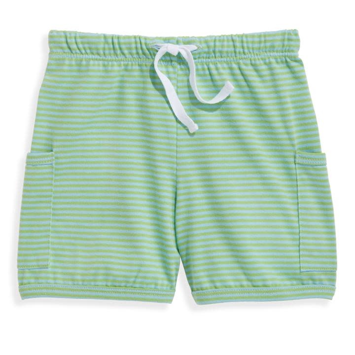 bella bliss Blue/Green Stripe Short bella bliss Blue/Green Stripe Short