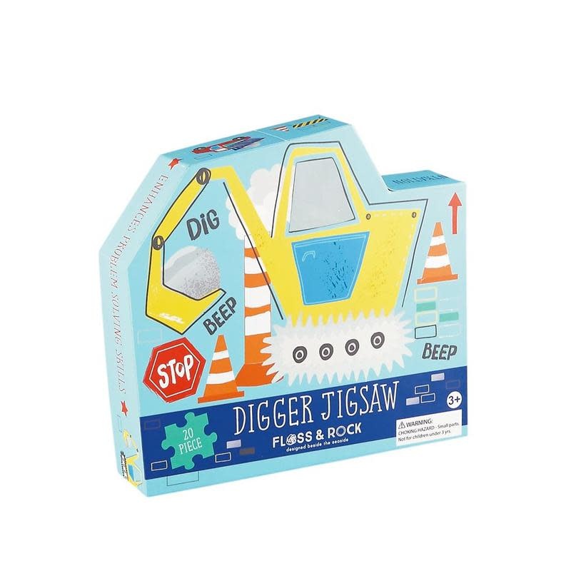 Floss & Rock 20 pc Construction Jigsaw Puzzle Floss & Rock 20 pc Construction Jigsaw Puzzle