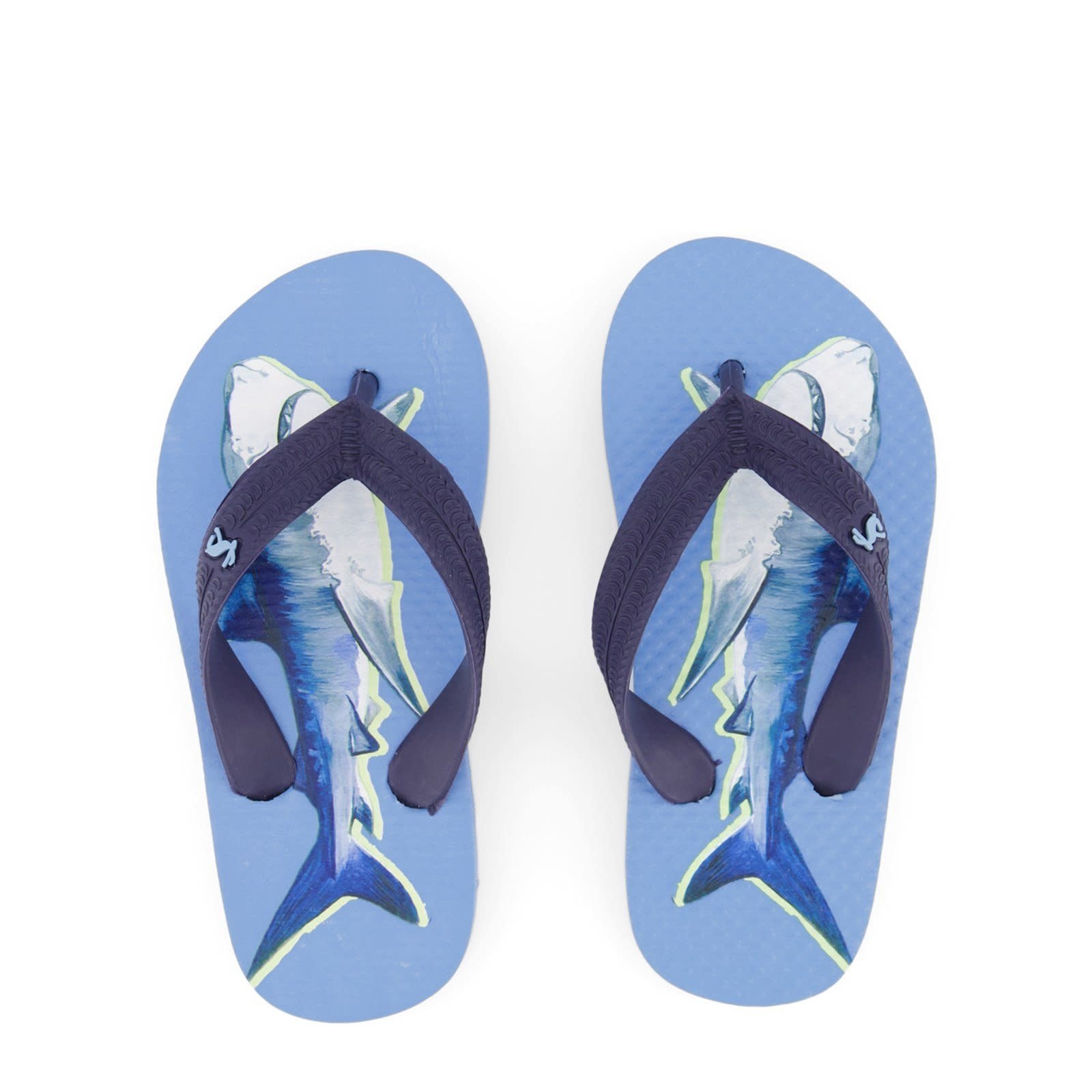 Joules Blue Shark Flip Flop