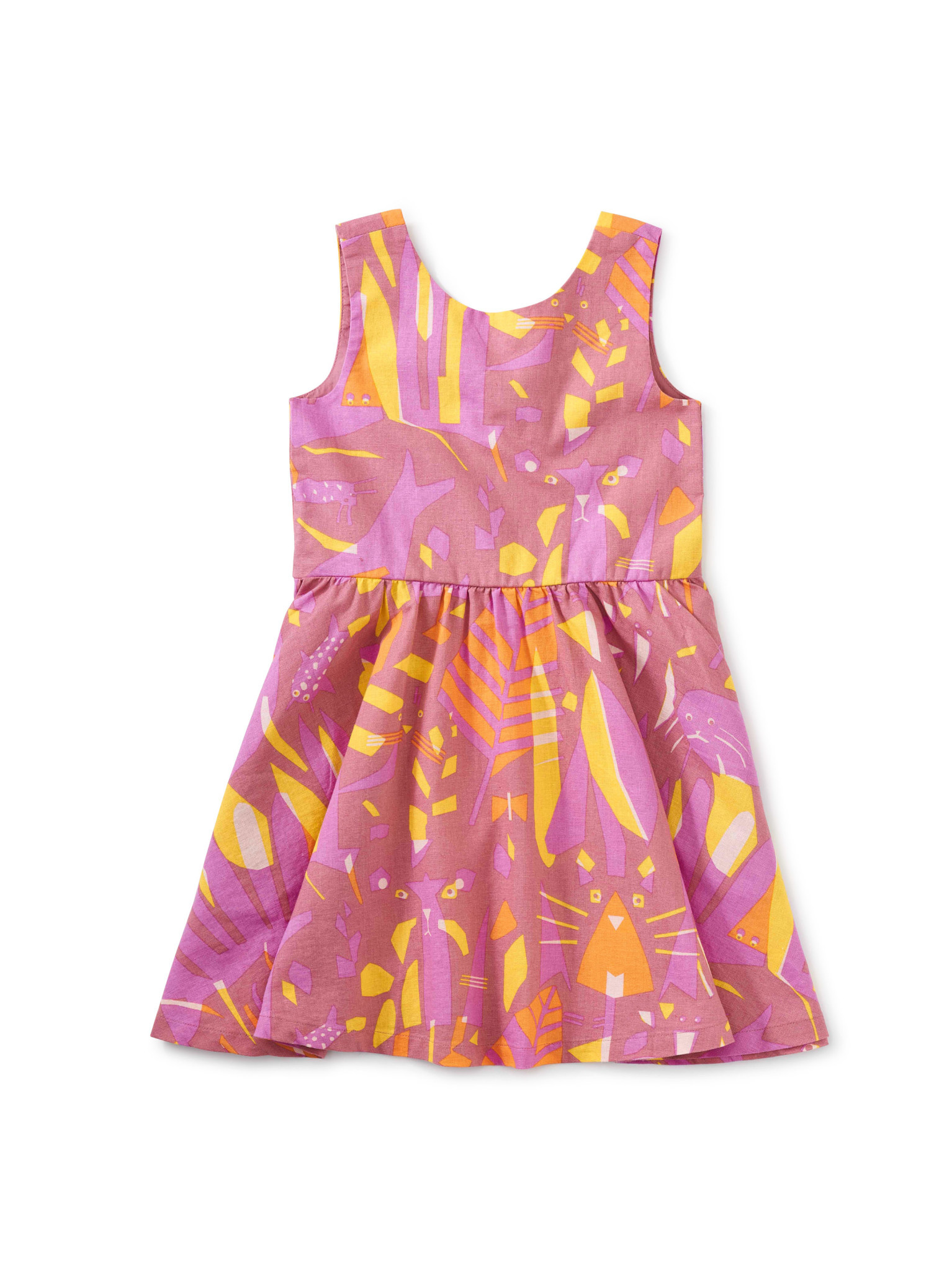 Tea Collection Ines Machado Bow Back Dress