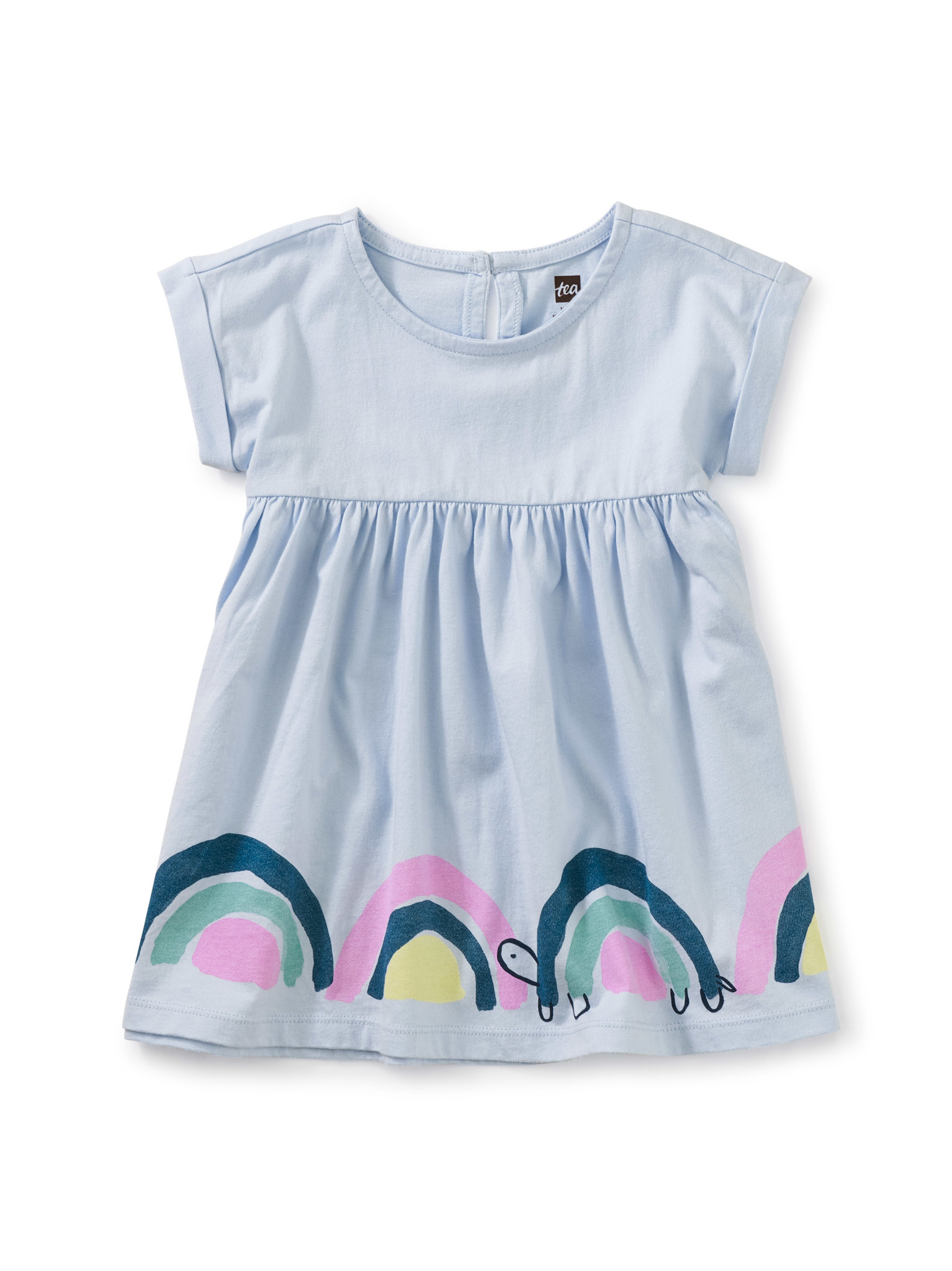 Tea Collection Vista Blue Empire Baby Dress Tea Collection Vista Blue Empire Baby Dress