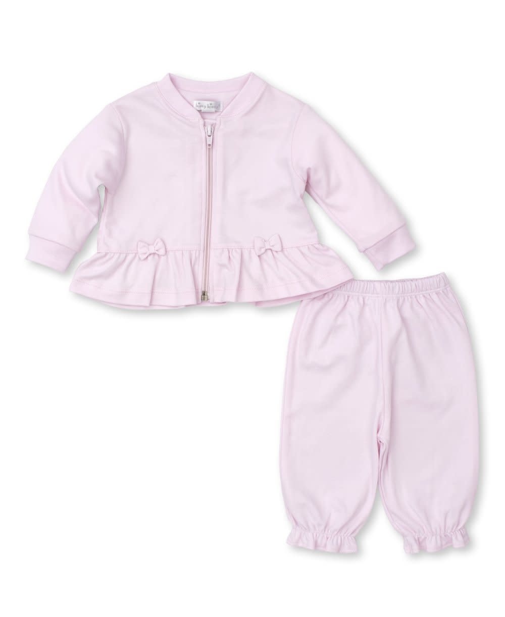 Kissy Kissy Pink Bow Pant Suit