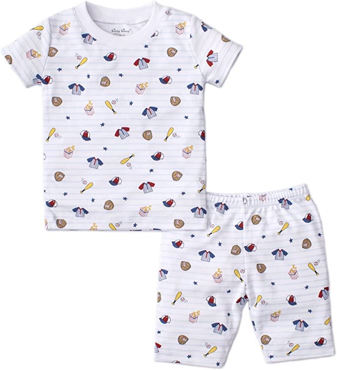 Kissy Kissy Ball Park Short PJ Set