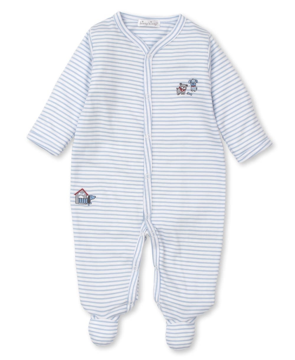 Kissy Kissy Furrever Stripe Footie Kissy Kissy Furrever Stripe Footie
