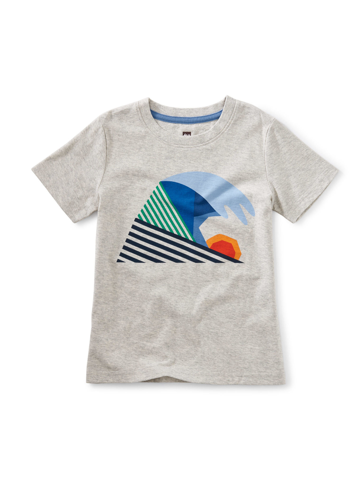 Tea Collection Wave Hello Graphic Tee Tea Collection Wave Hello Graphic Tee