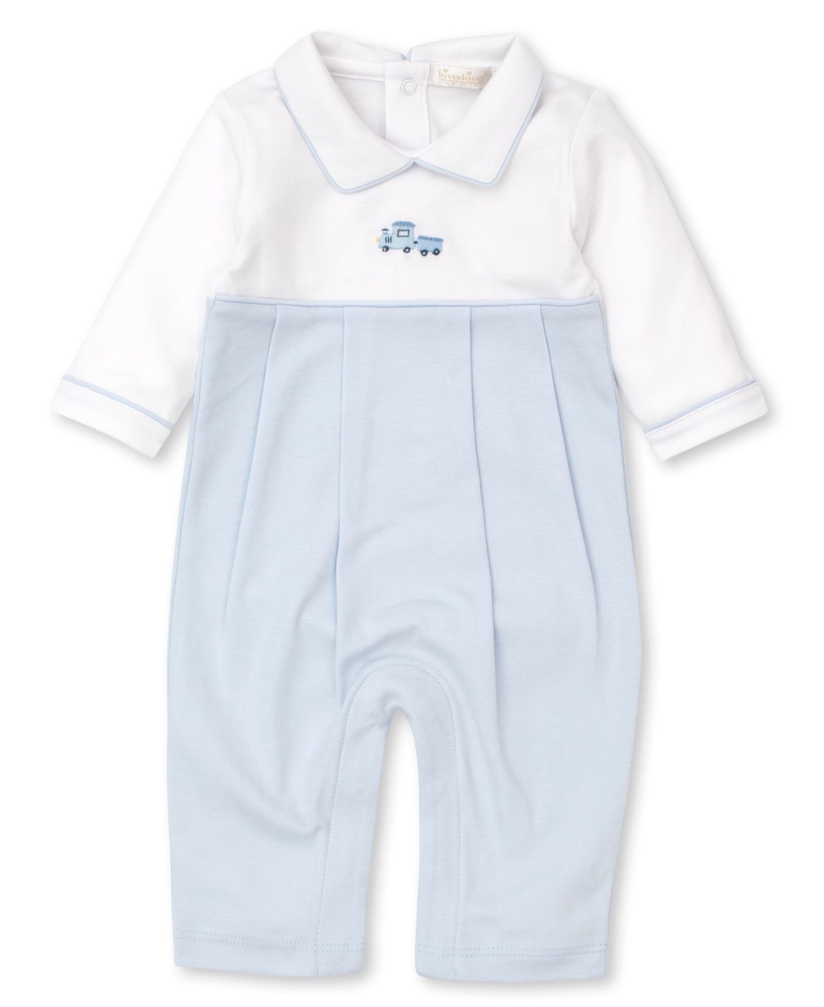 Kissy Kissy Hand Embroidered Train Playsuit Kissy Kissy Hand Embroidered Train Playsuit