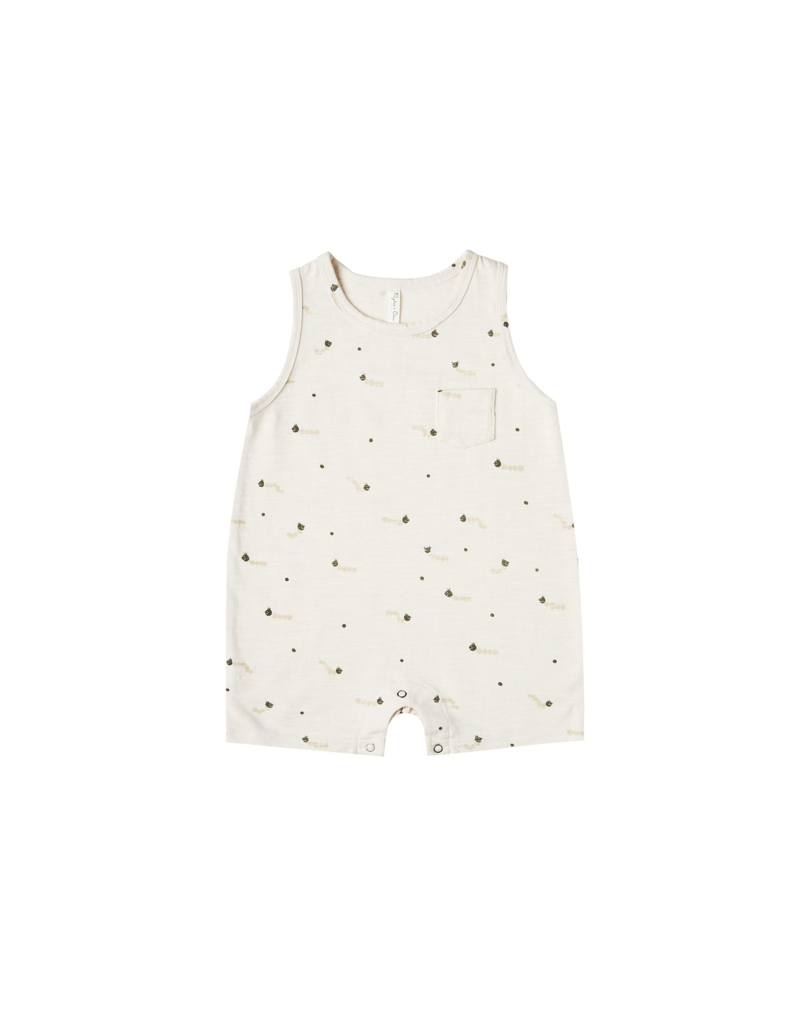Rylee & Cru Caterpillar Sleeveless Onepiece