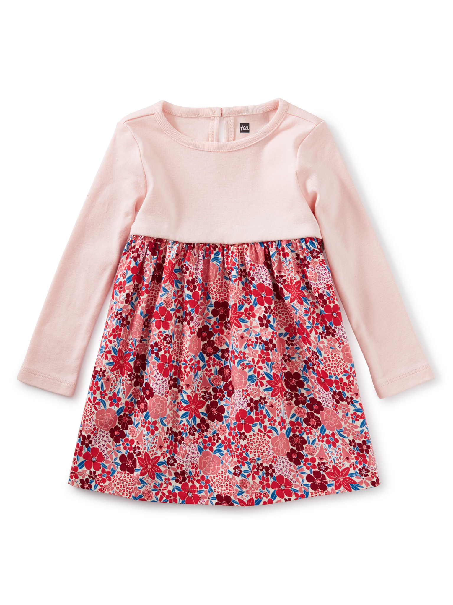 Tea Collection Two-Tone Baby Dress