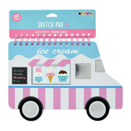 Iscream Ice Cream Truck Giant Sketch Pad Iscream Ice Cream Truck Giant Sketch Pad