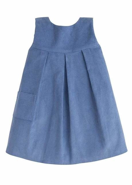 Little English Stormy Blue Cord Charleston Jumper Little English Stormy Blue Cord Charleston Jumper