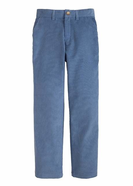 Little English Stormy Blue Cord Pant