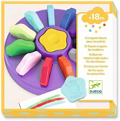 Djeco Flower Crayons