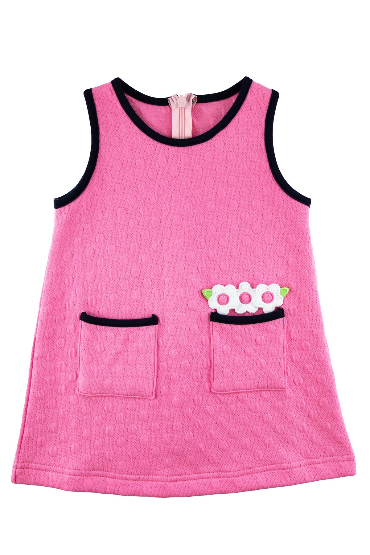 Florence Eiseman Pink Textured Knit Jumper