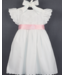 Edward Boutross Angel Wing Eyelet Scallop Dress