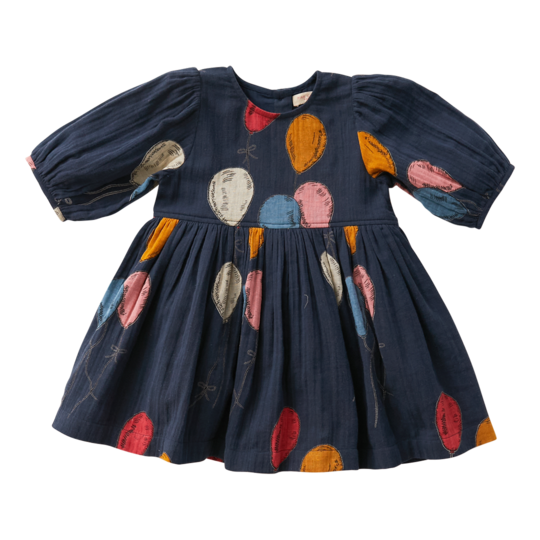 Pink Chicken Balloon Brooke Dress