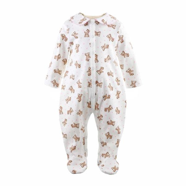 Rachel Riley Pink Fawn Babygro