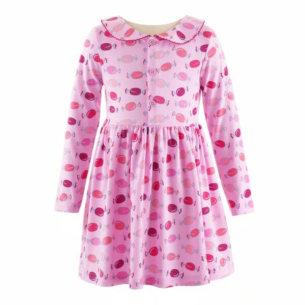 Rachel Riley Pink Sweetie Jersey Dress