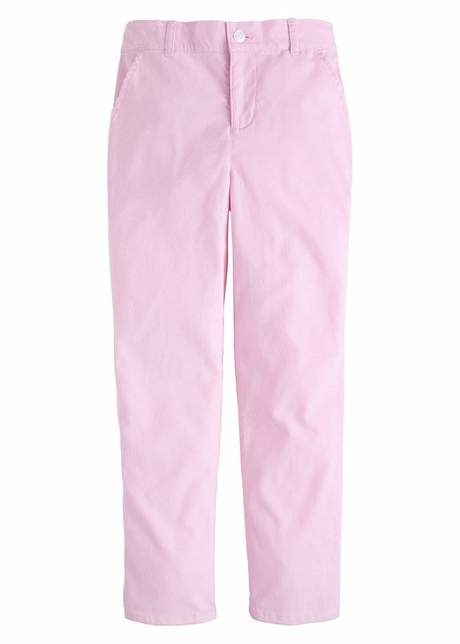 Little English Light Pink Corduroy Skinny Pant