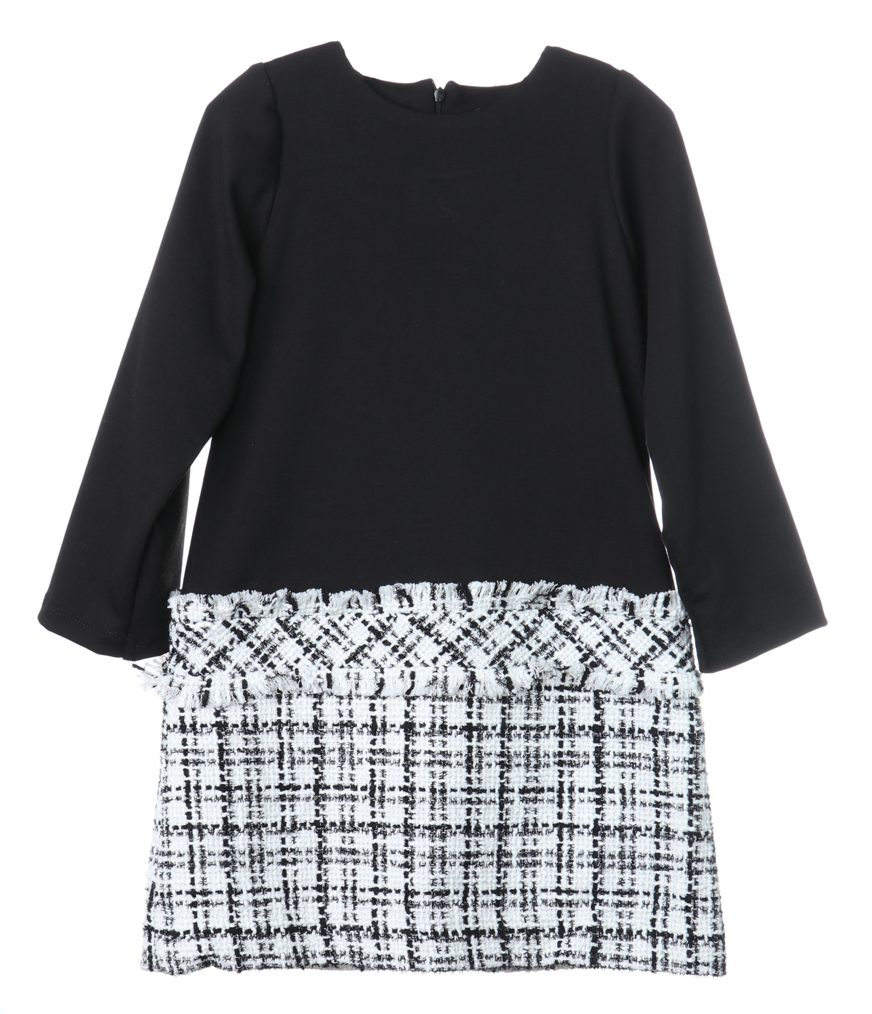 Gabby. Black/Plaid Rory Shift