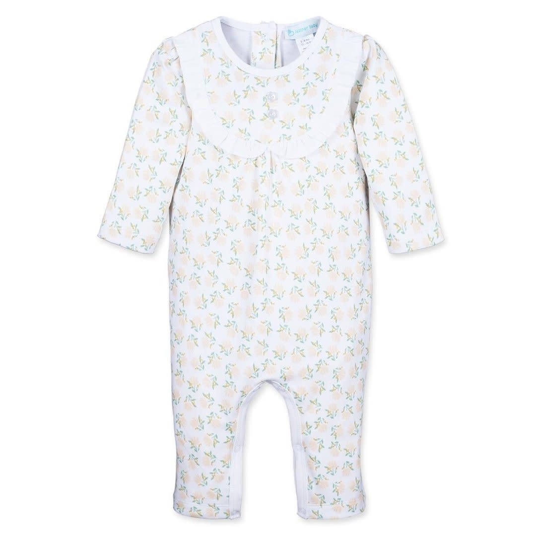 Feather Baby Dora Yellow Ruffle Romper