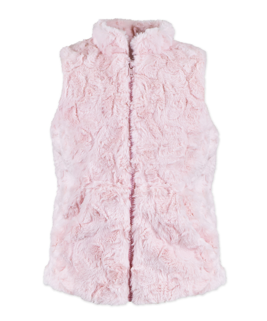Widgeon Pink Zip Front Vest