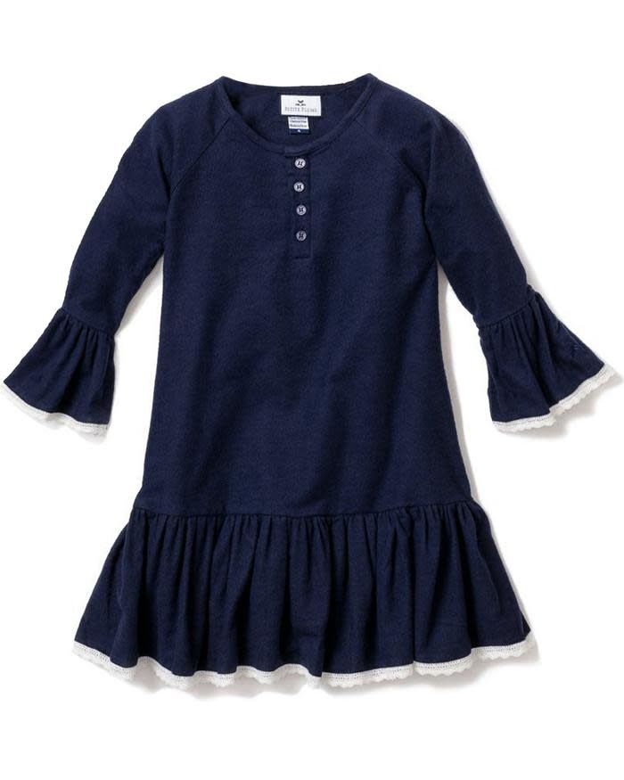 Petite Plume Navy Arabella Nightgown