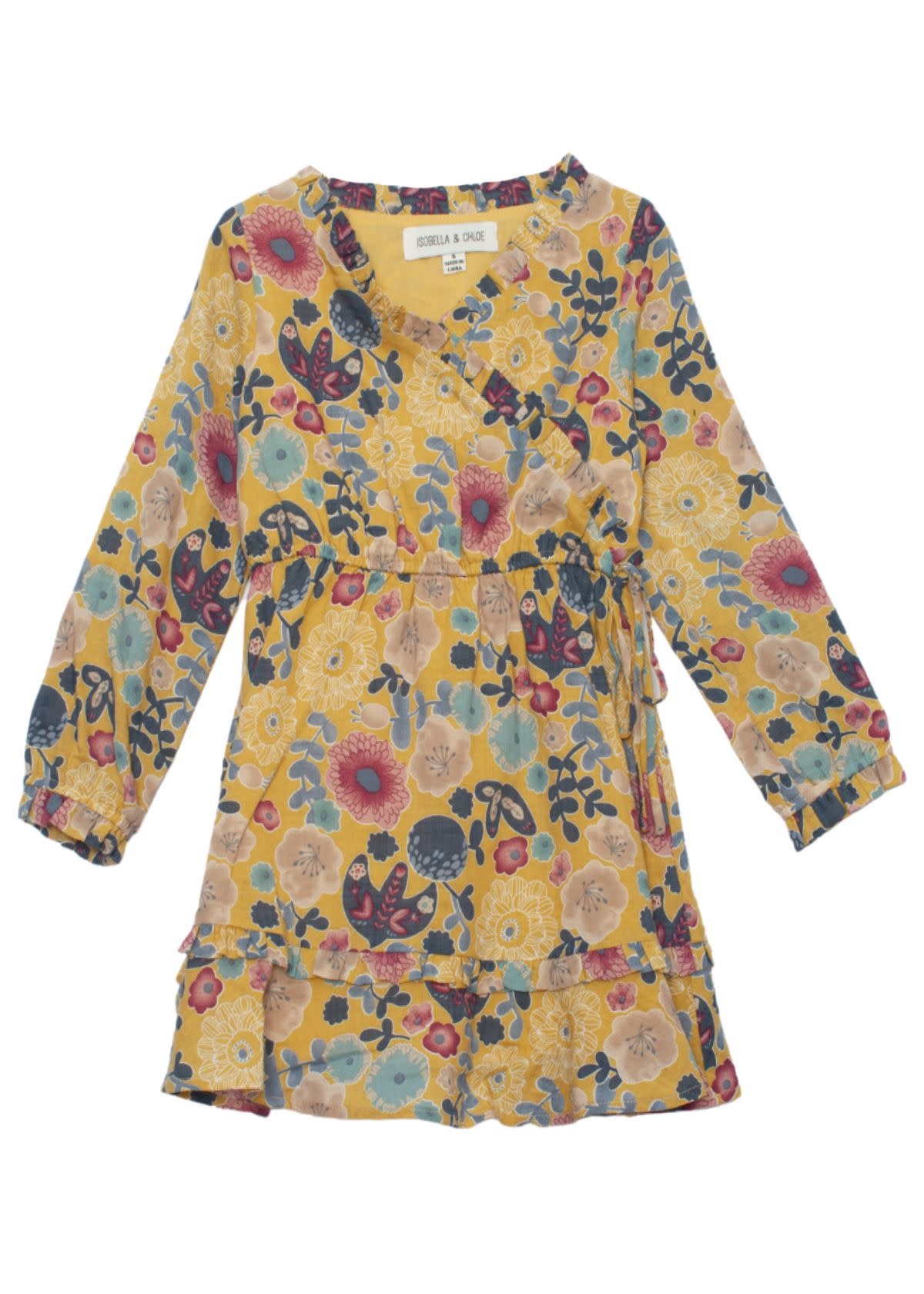 Isobella & Chloe Zen Garden Floral Dress