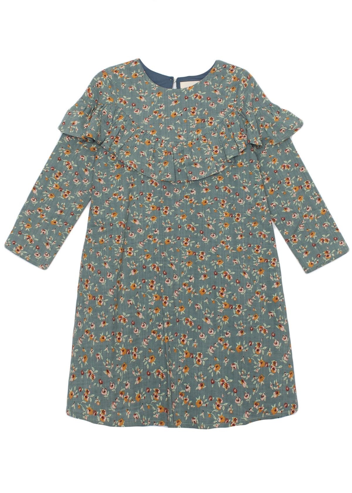 Mabel and Honey Green Floral Dress