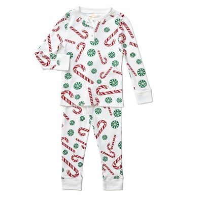 Petidoux Candy Cane Pajamas