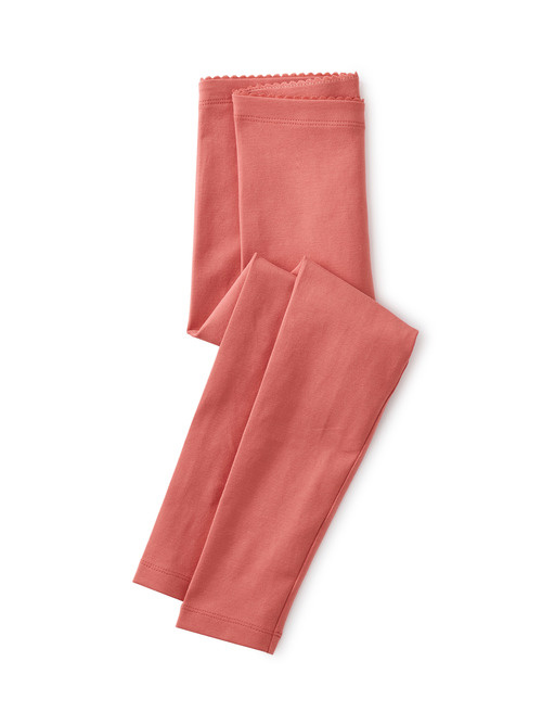 Tea Collection Faded Rose Solid Leggings