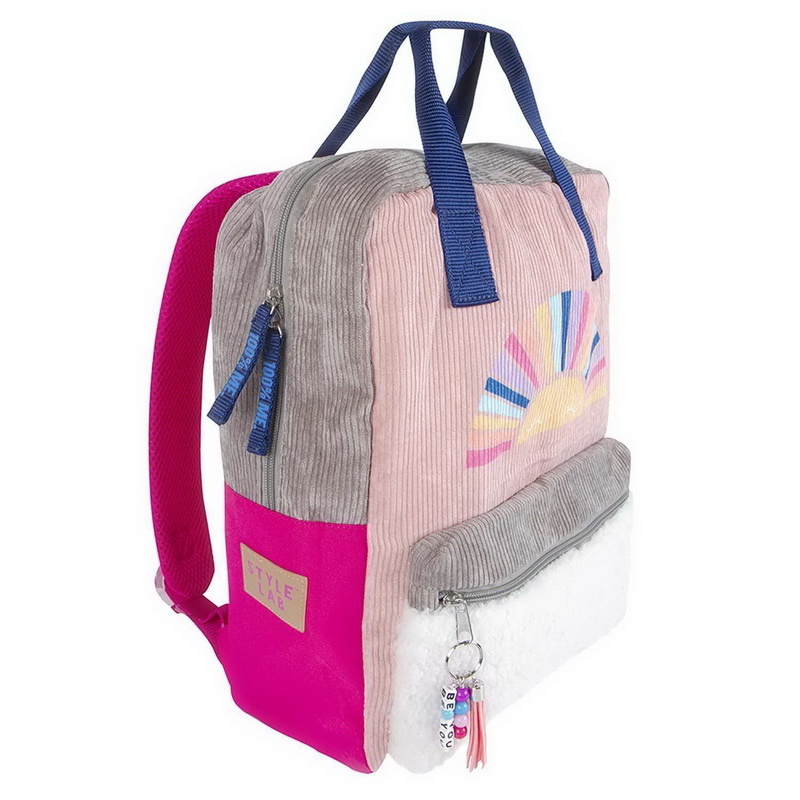Fashion Angels Pink Corduroy Backpack