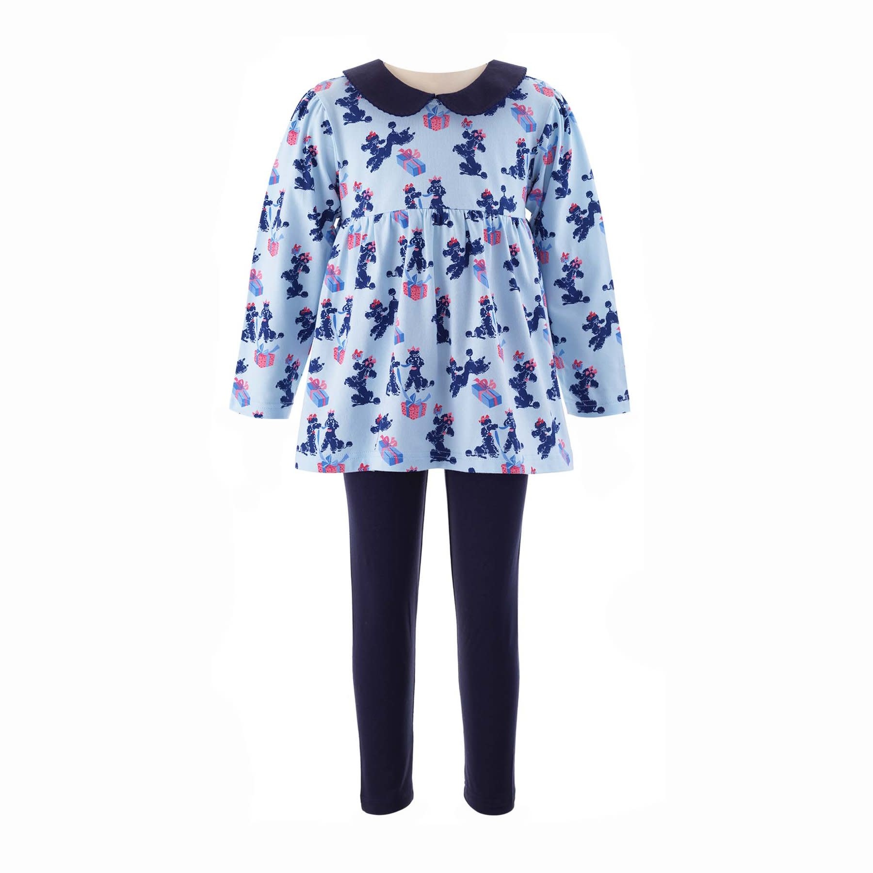 Rachel Riley Poodle Jersey Set