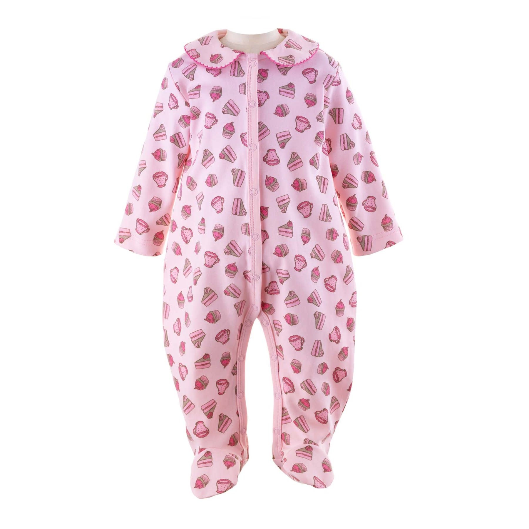 Rachel Riley Pink Cupcake Babygro
