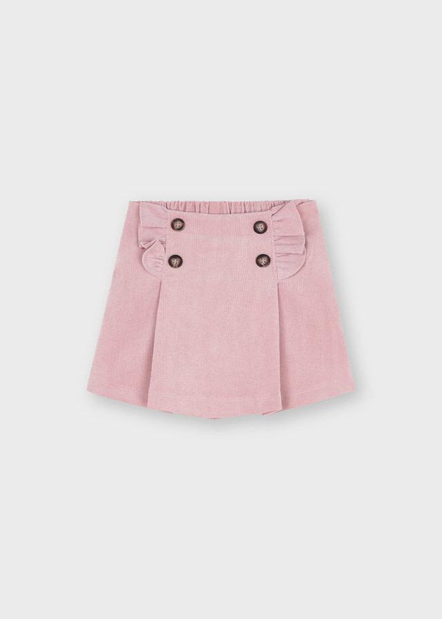 Mayoral Pink Microcord Skort Mayoral Pink Microcord Skort