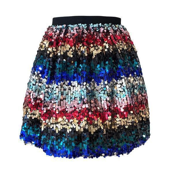 Lola & the Boys Confetti Sequin Skirt