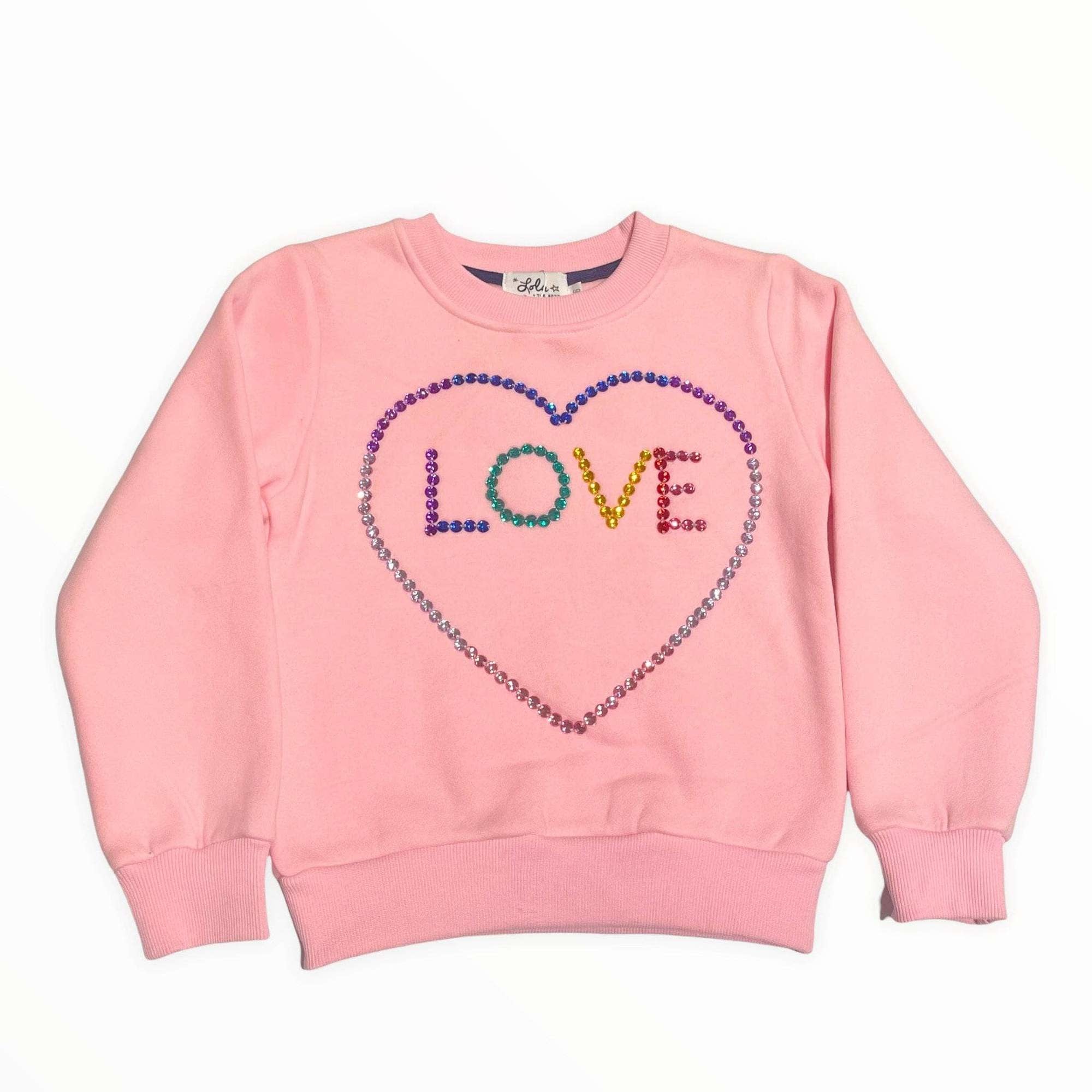 Lola & the Boys Light Bright Love Sweatshirt Lola & the Boys Light Bright Love Sweatshirt