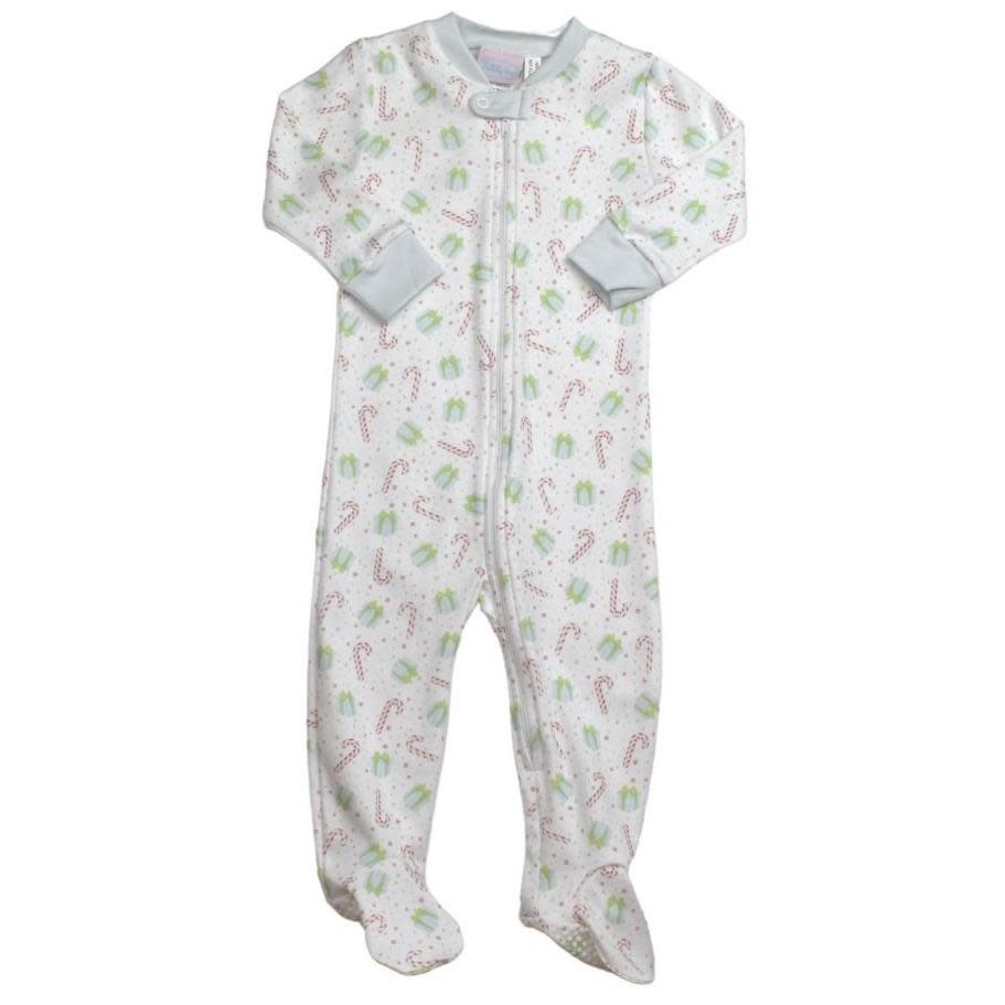 Lullaby Set Blue Christmas Once Upon a Time Footie Lullaby Set Blue Christmas Once Upon a Time Footie