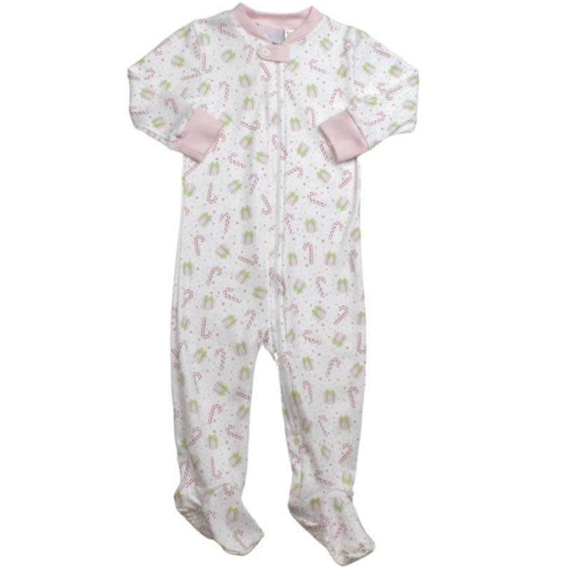 Lullaby Set Pink Christmas Once Upon a Time Footie Lullaby Set Pink Christmas Once Upon a Time Footie