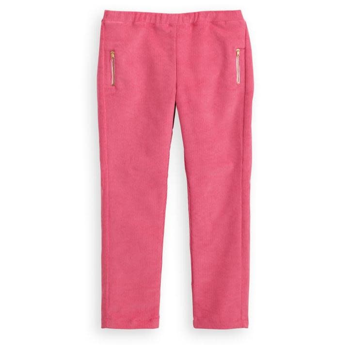 bella bliss Berry Cord Zipper Jegging