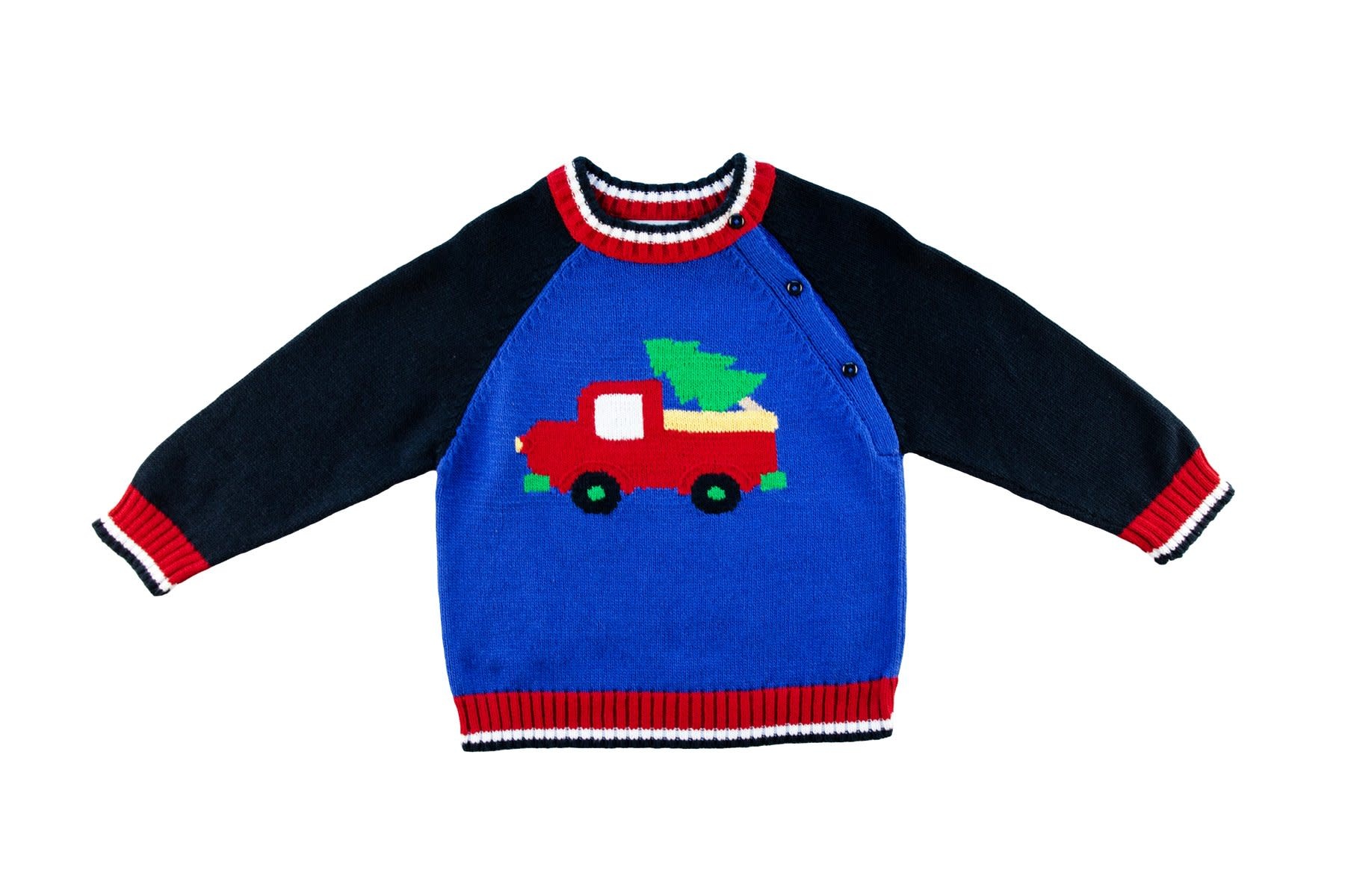 Florence Eiseman Christmas Truck Sweater