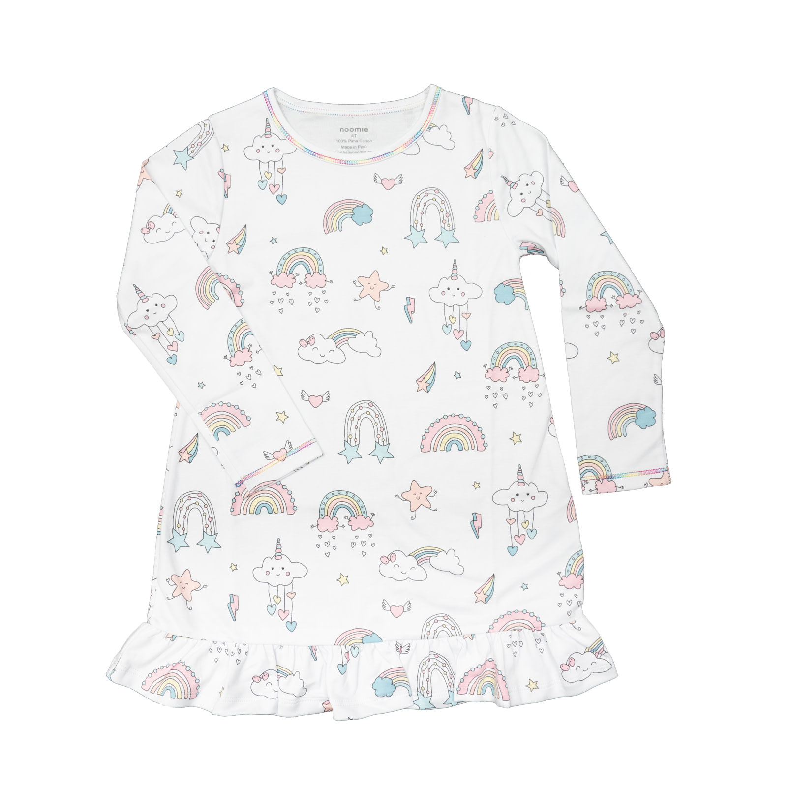 Noomie Rainbow World Lounge Dress Noomie Rainbow World Lounge Dress