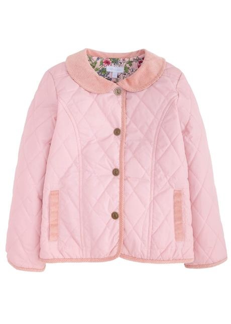 Little English Dusty Pink Classic Quilted Jacket