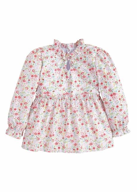 Little English Midway Floral Alicia Blouse Little English Midway Floral Alicia Blouse