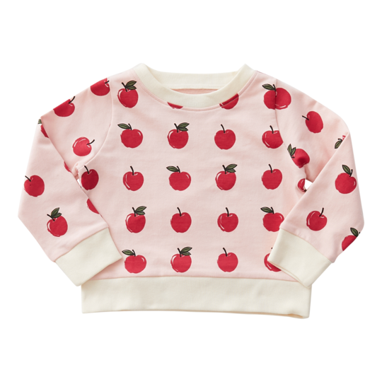 Pink Chicken Strawberry Cream Apples Sweatshirt