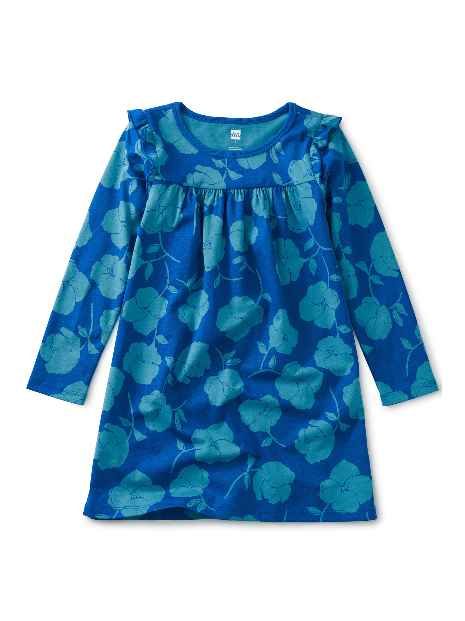 Tea Collection Forget Me Not Ruffled Up Dress