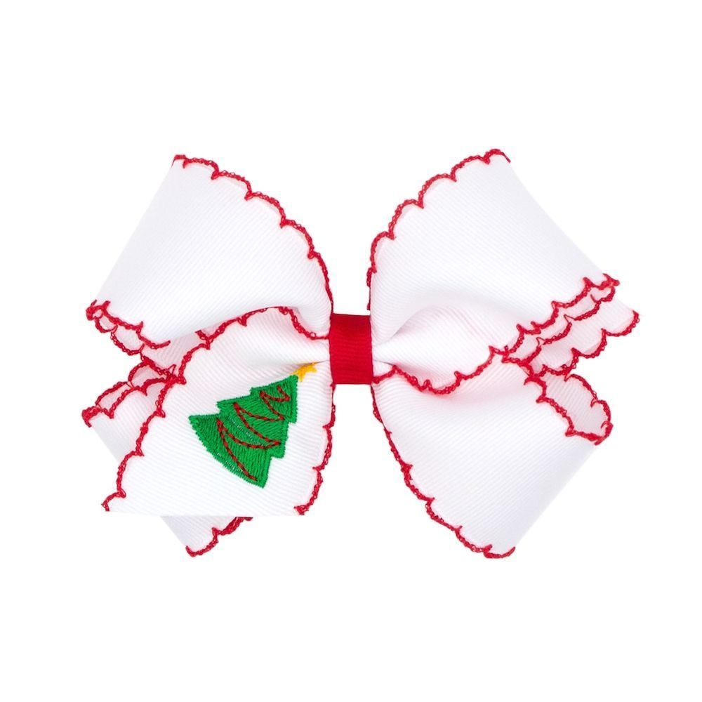 Wee Ones Christmas Moonstitch Bow Wee Ones Christmas Moonstitch Bow